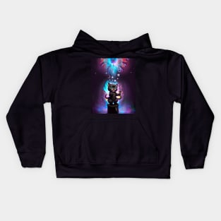 Kittens At Work - Wizzard Kids Hoodie